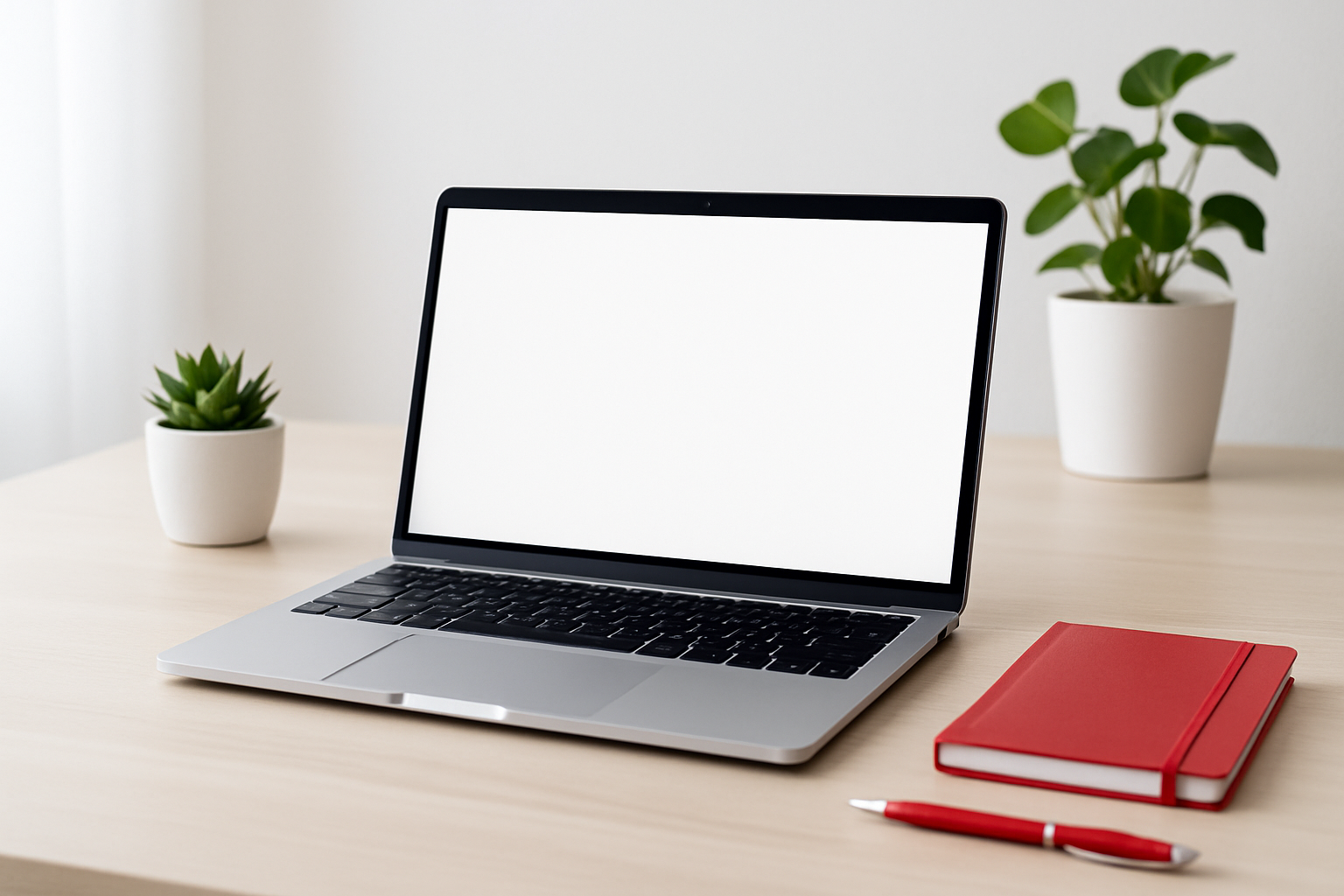 Generated business office desk image